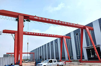 江蘇淮安單梁門式起重機(jī)項(xiàng)目